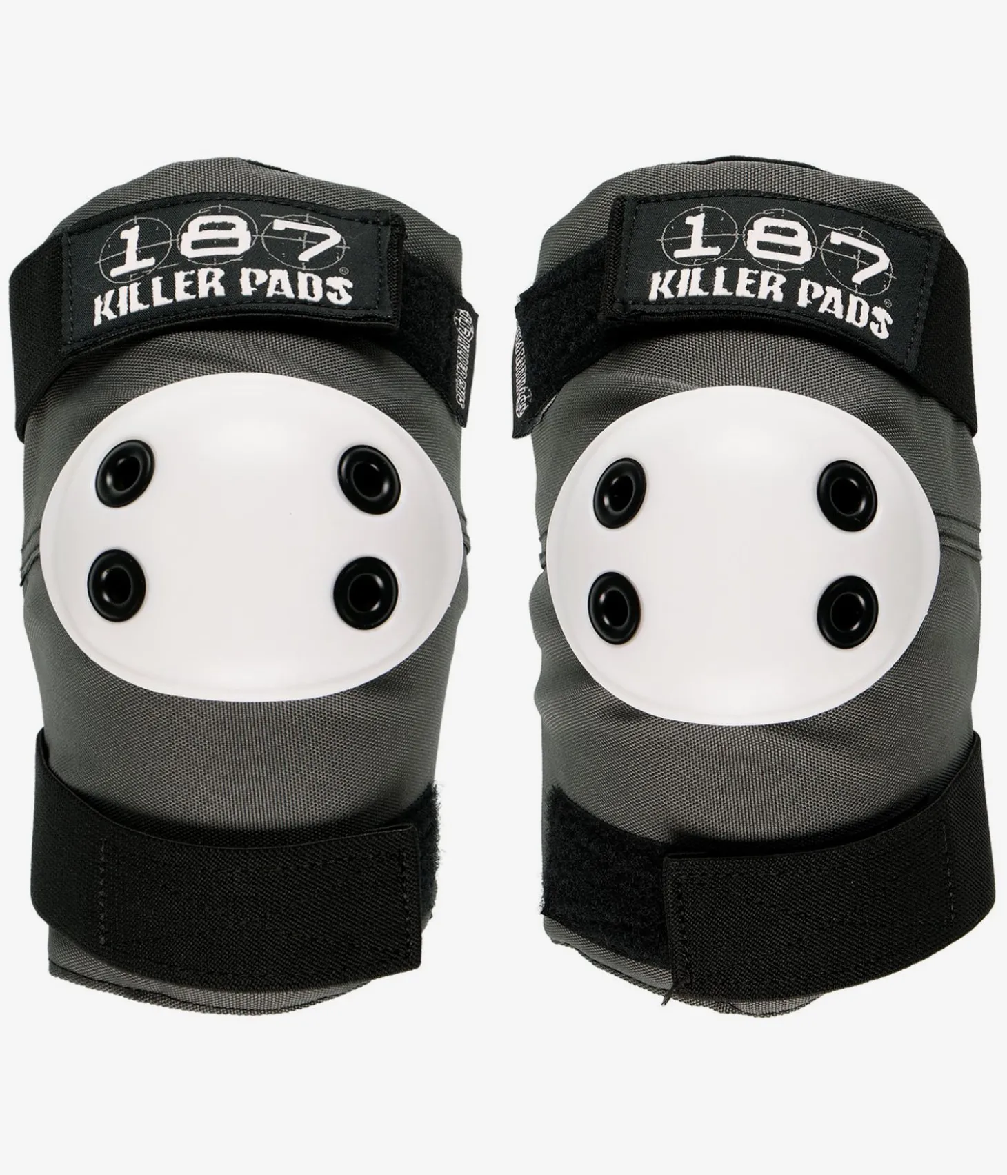 187 Killer Pads Basic Ellenbogenschützer (grey black white)