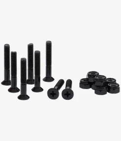 Ace 1 1/4" Montageset (black) Kreuzschlitz