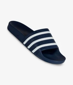 adidas Adilette Sandale (blue white blue)