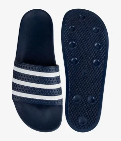 adidas Adilette Sandale (blue white blue)