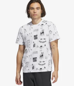adidas Dill G 2 T-Shirt (white black)