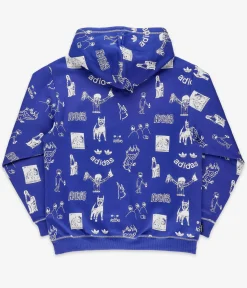 adidas Dill Hoodie (team royal blue white)