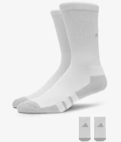adidas Essentials Climacool Socken US 4-12 (white grey) 3er Pack