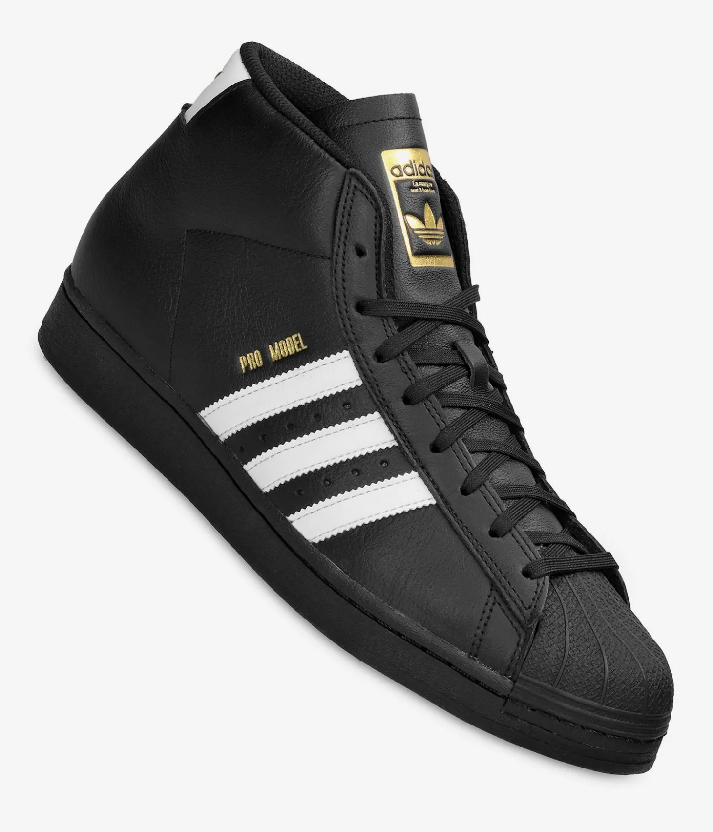 adidas Skateboarding Pro Model ADV Schuh (core black white gold)
