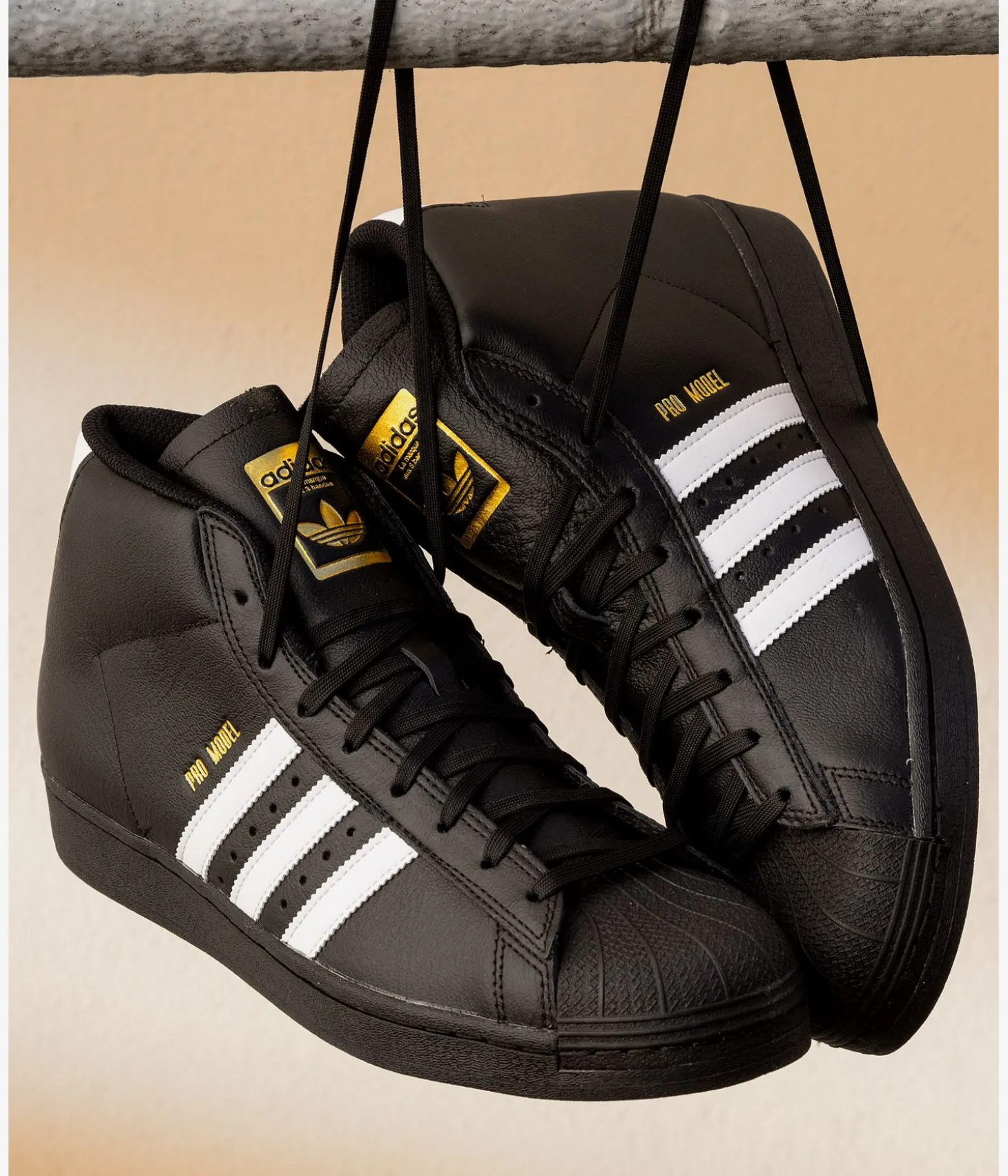 adidas Skateboarding Pro Model ADV Schuh (core black white gold)