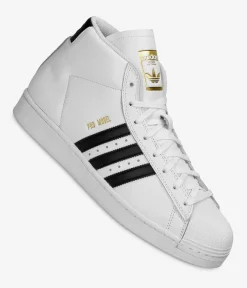 adidas Skateboarding Pro Model ADV Schuh (white core black gold)