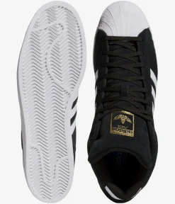 adidas Skateboarding Pro Model ADV Schuh (core black white white gold)