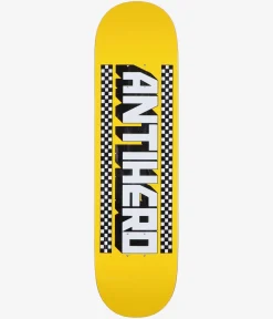Anti Hero Taxi 8.25" Skateboard Deck (yellow)
