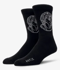 Antix Caritas Socken US 6-13 (black)