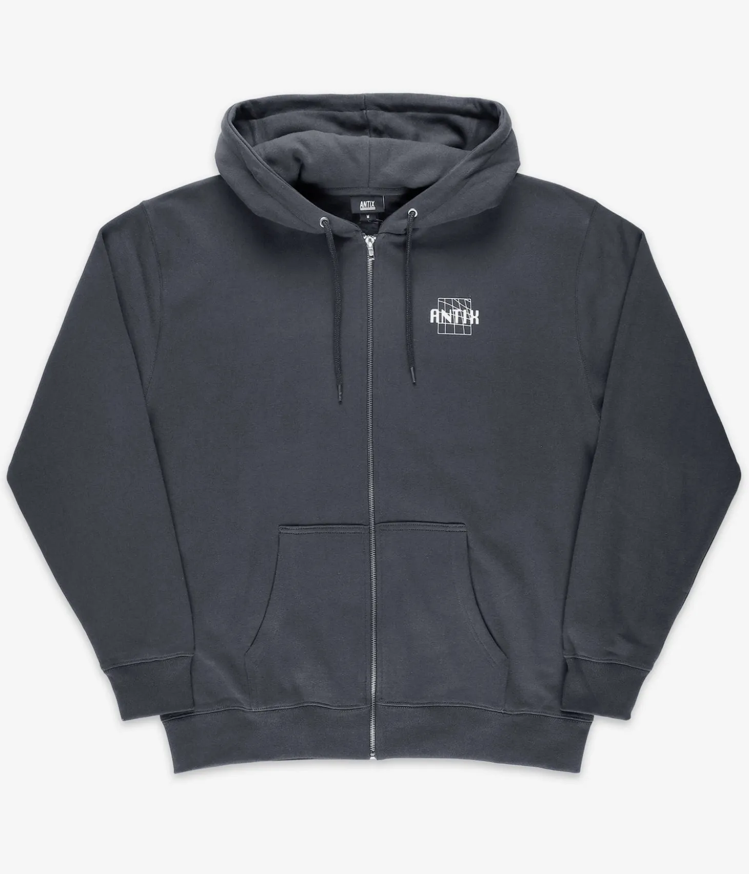 Antix Cerberus Organic Zip-Hoodie (charcoal)