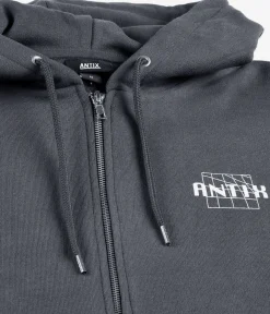 Antix Cerberus Organic Zip-Hoodie (charcoal)