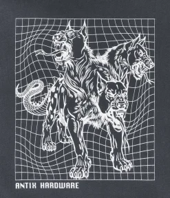 Antix Cerberus Organic Zip-Hoodie (charcoal)