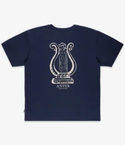 Antix Cithara Organic T-Shirt (navy)