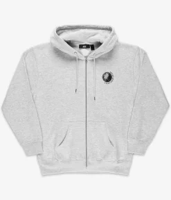 Antix Globos Zip-Hoodie (white heather)