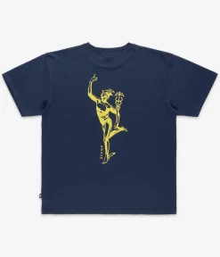 Antix Hermes Organic T-Shirt (navy)