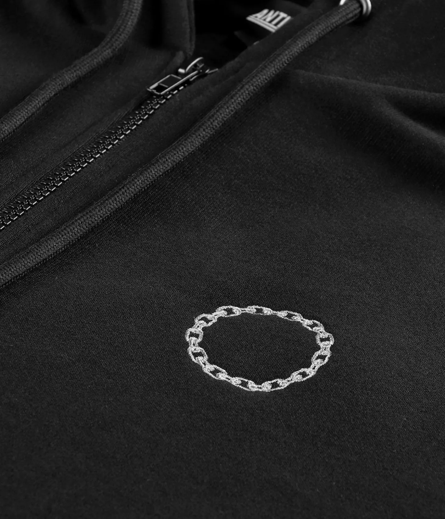 Antix Parthenos Organic Zip-Hoodie (black)