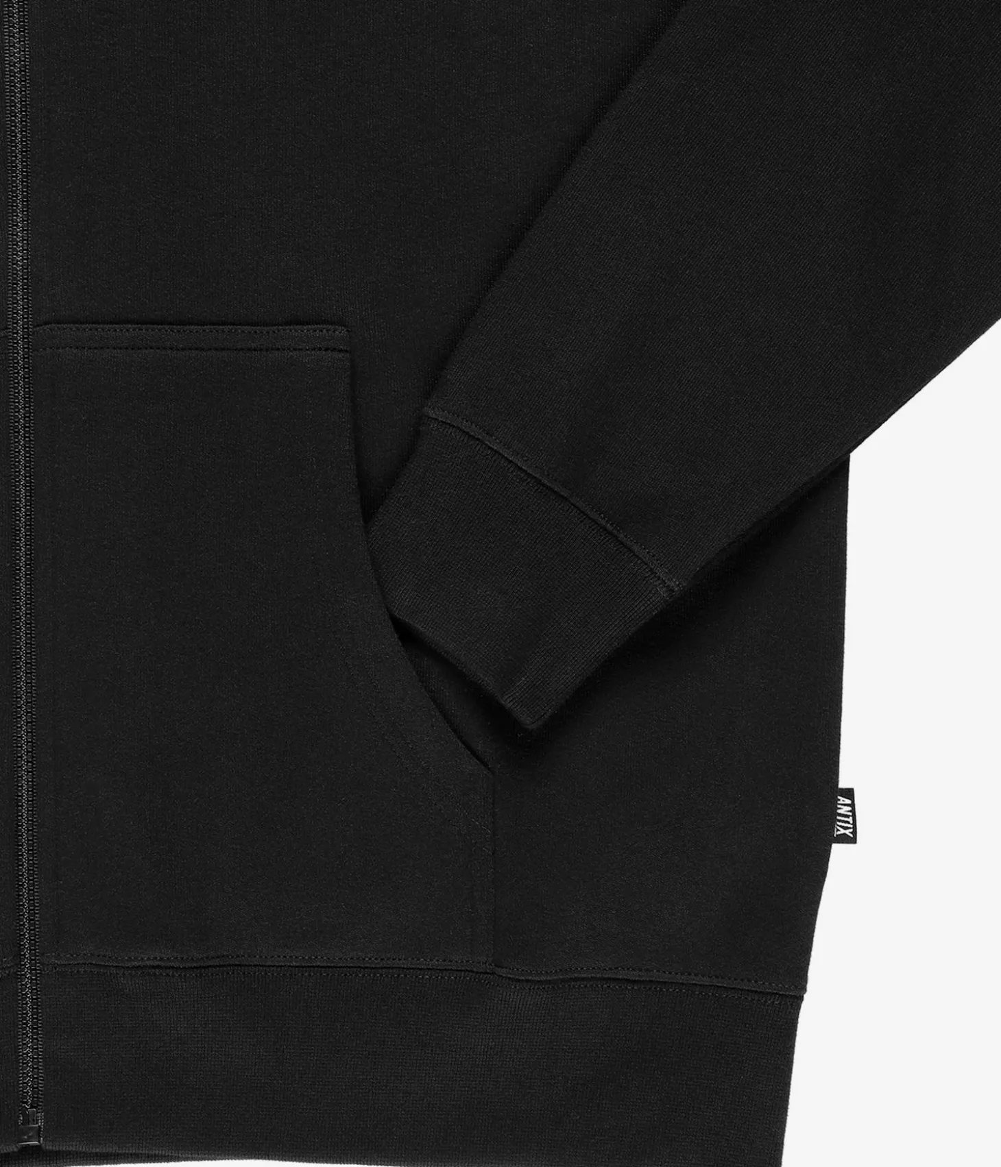 Antix Parthenos Organic Zip-Hoodie (black)