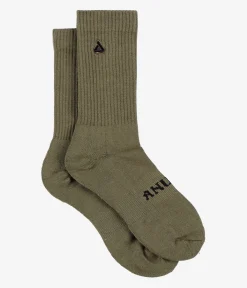 Anuell Basocks Socken US 6-13 (olive)