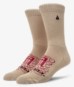 Anuell Charly Socken US 6-13 (khaki)