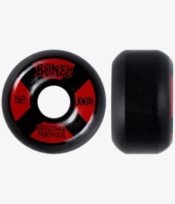 Bones 100's-OG #4 V5 Rollen (black red) 52mm 100A 4er Pack