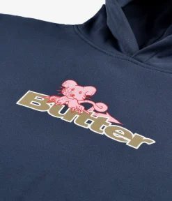 Butter Goods Rat Logo Hoodie (navy)