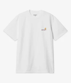 Carhartt WIP American Script Organic T-Shirt (white)