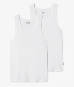 Carhartt WIP A-Shirt Organic Tank-Top (white white)