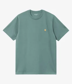 Carhartt WIP Chase T-Shirt (silver pine gold)