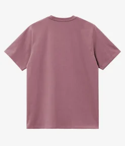 Carhartt WIP Chase T-Shirt (dusky pink gold)
