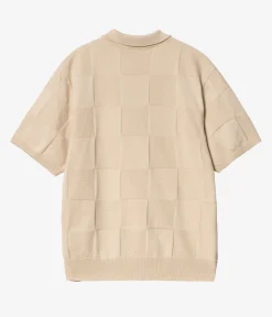 Carhartt WIP Checker Polo-Shirt (fleur de sel)