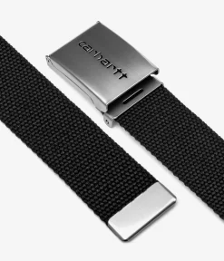 Carhartt WIP Clip Chrome Gürtel (black)