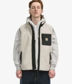 Carhartt WIP Prentis Liner Weste (moonbeam black)