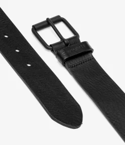 Carhartt WIP Script Leather Gürtel (black black)
