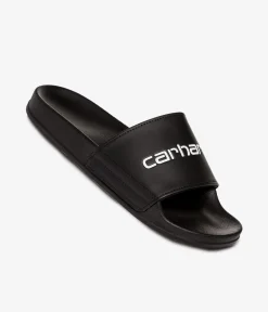 Carhartt WIP Slippers Sandale (black white)