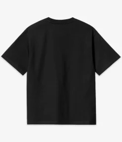Carhartt WIP W' American Script Organic T-Shirt women (black)