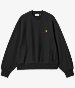 Carhartt WIP W' American Script Sweatshirt women (black)