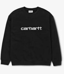Carhartt WIP W' Basic Sweatshirt women (black white)