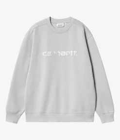 Carhartt WIP W' Basic Sweatshirt women (basalt white)