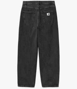 Carhartt WIP W' Brandon Pant Smith Hose women (black stone washed)