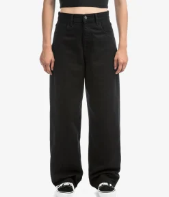 Carhartt WIP W' Brandon Pant Smith Jeans women (black rinsed)