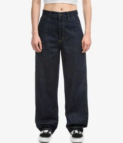 Carhartt WIP W' Brandon Single Knee Pant Camano Jeans women (blue rinsed)