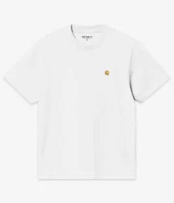 Carhartt WIP W' Chase Organic T-Shirt women (white gold)