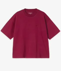 Carhartt WIP W' Chester Organic T-Shirt women (scarlet)