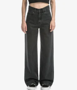 Carhartt WIP W' Jane Pant Organic Fairfield Jeans women (black heavy stone wash)
