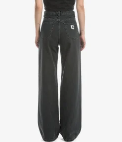 Carhartt WIP W' Jane Pant Organic Fairfield Jeans women (black heavy stone wash)