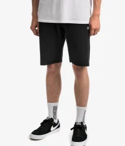 Champion Reverse Weave Mini C Logo Bermuda Shorts (black)