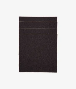 Cheese Gritty 11" x 11" Griptape (black) 4er Pack