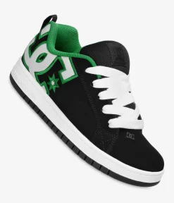 DC Court Graffi Schuh kids (black kelly green)