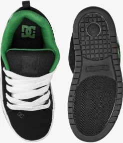DC Court Graffi Schuh kids (black kelly green)