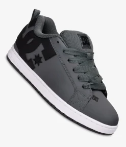 DC Court Graffik Schuh (dark grey black white)